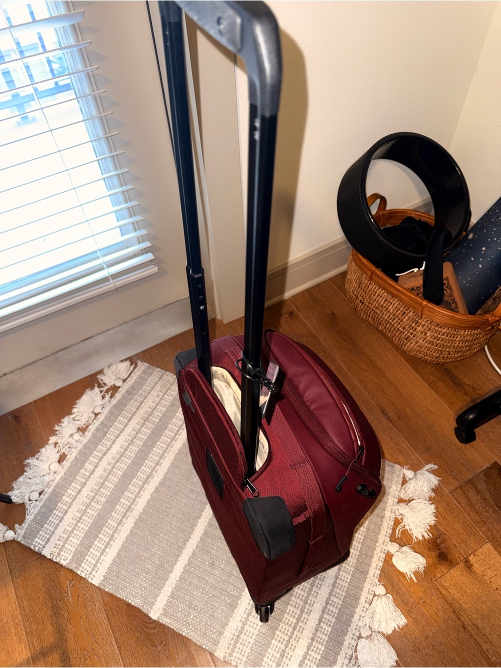 Eagle Creek Burgundy Travel carry on - Picture 5 of 8